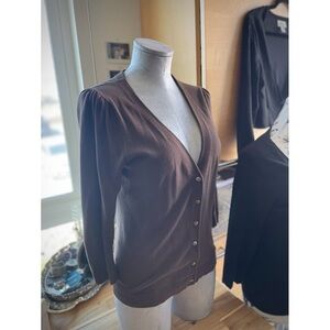 ANN TAYLOR LOFT | S + M | Lot Cardigan Cotton Bundle Classic Button-Front